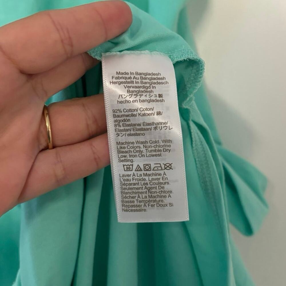 NWOT J.Crew Short Sleeve Knotted Mini Dress Size XL - Picture 4 of 6